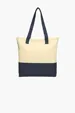 Port Authority Colorblock Cotton Tote — view 2