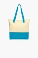 Port Authority Colorblock Cotton Tote — view 3