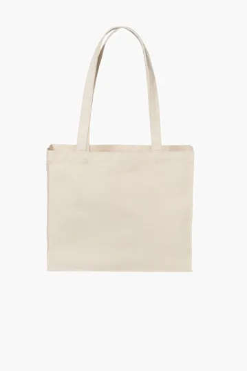Port Authority Cotton Canvas Shopper Tote — view 2