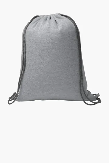 Port & Co Core Fleece Sweatshirt Cinch Pack — view 2