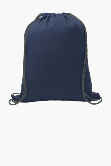 Port & Co Core Fleece Sweatshirt Cinch Pack — view 6