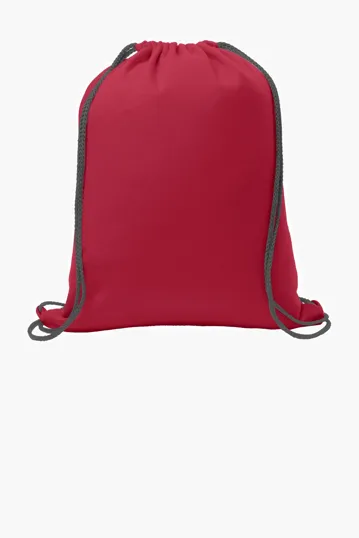 Port & Co Core Fleece Sweatshirt Cinch Pack — view 7