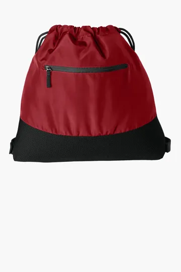 Port Authority Agility Mesh Pocket Cinch Bag — view 3
