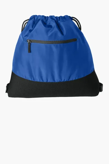 Port Authority Agility Mesh Pocket Cinch Bag — view 5