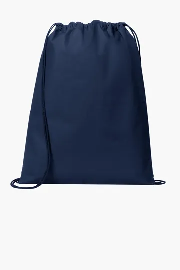 Port Authority Core Cotton Cinch Drawstring Bag — view 3