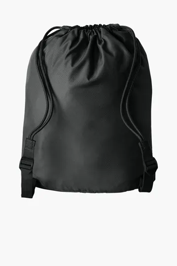 Port Authority Diamond Pocket Cinch Bag — view 6