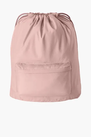 Port Authority Diamond Pocket Cinch Bag — view 4