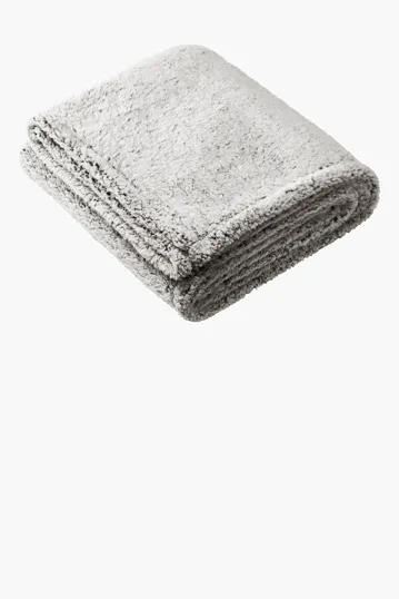 Port Authority Cozy Blanket, Faux Shearling Fleece — view 8