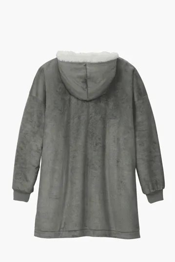 Port Authority Mountain Lodge Wearable Blanket Poncho — view 7