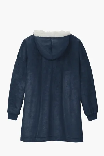 Port Authority Mountain Lodge Wearable Blanket Poncho — view 8