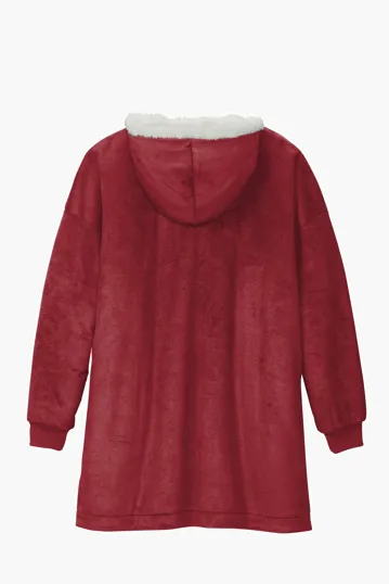 Port Authority Mountain Lodge Wearable Blanket Poncho — view 9