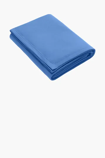 Port & Co Core Fleece Sweatshirt Blanket — view 4