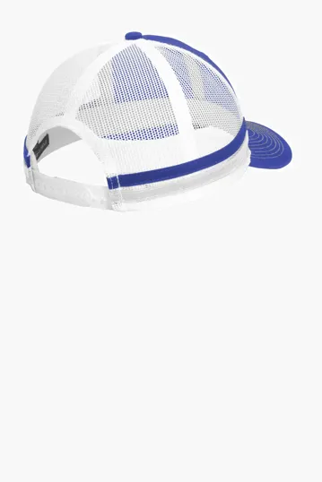 Port Authority Two-Stripe Snapback Trucker Cap — view 3