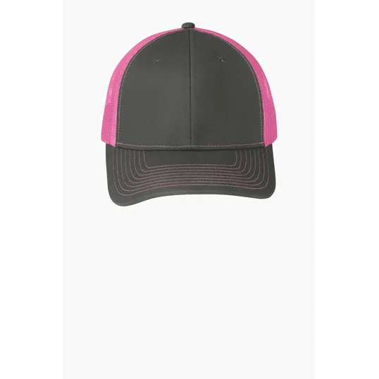 Port Authority Snapback Trucker Cap — view 20