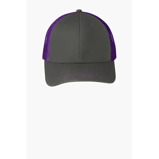 Port Authority Snapback Trucker Cap — view 22