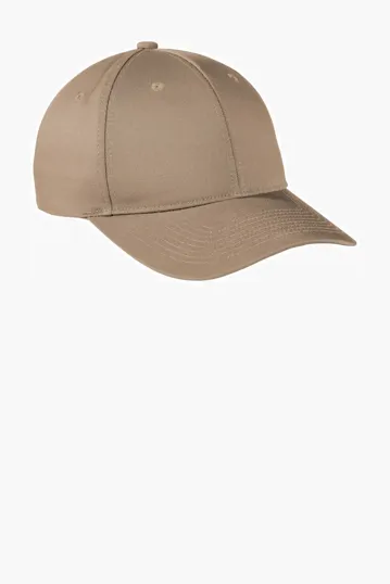 Port Authority Snapback Fine Twill Cap — view 2