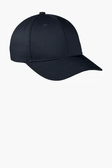 Port Authority Snapback Fine Twill Cap — view 3