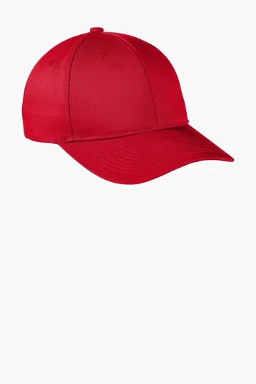 Port Authority Snapback Fine Twill Cap — view 4