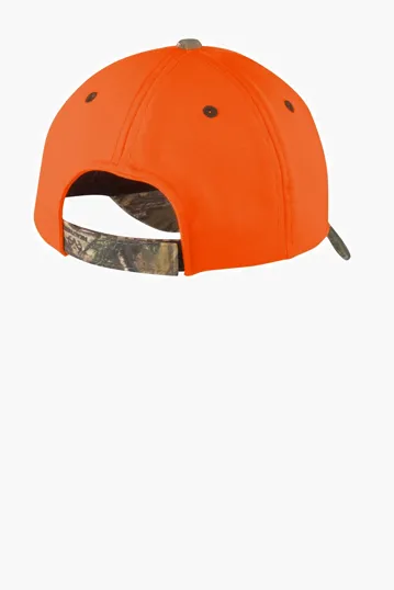 Port Authority Enhanced Visibility Cap with Camo Brim — view 2