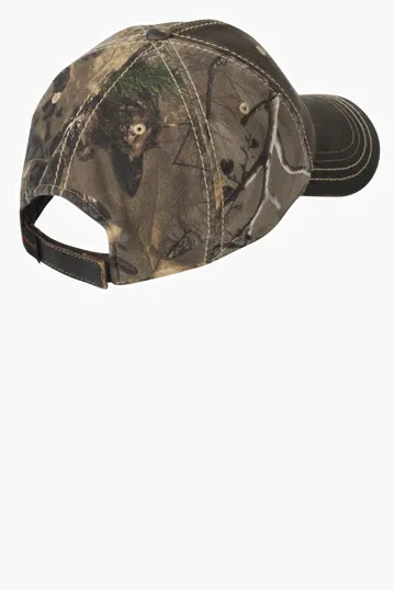 Port Authority Pigment Print Camouflage Cap — view 6