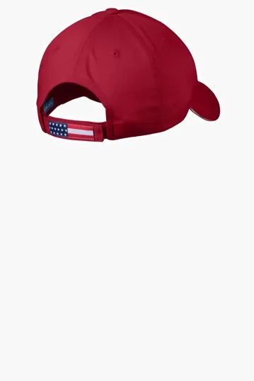 Port Authority Americana Flag Sandwich Cap — view 3