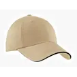 Port Authority Sandwich Bill Cap with Striped Closure