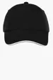 Port Authority Sandwich Bill Cap with Striped Closure — view 10