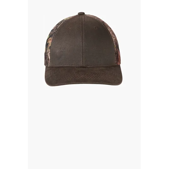 Port Authority Pigment Print Camouflage Mesh Back Cap — view 5