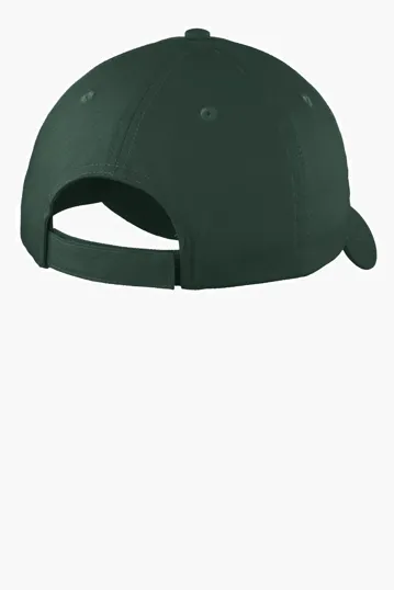 Port Authority Six-Panel Unstructured Twill Cap — view 4