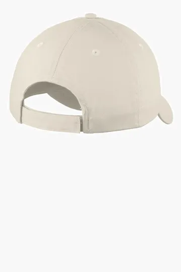 Port Authority Six-Panel Unstructured Twill Cap — view 11