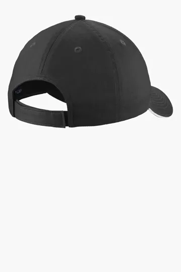 Port Authority Unstructured Sandwich Bill Cap — view 2