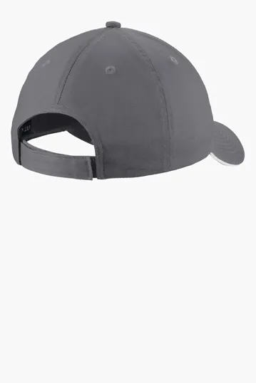 Port Authority Unstructured Sandwich Bill Cap — view 3
