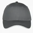 Port Authority Unstructured Sandwich Bill Cap — view 7