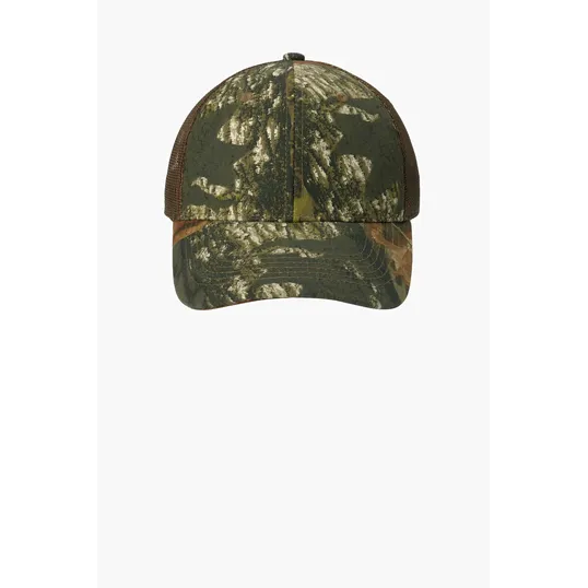 Port Authority Structured Camouflage Mesh Back Cap — view 5