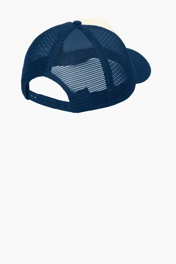 Port Authority 5-Panel Twill Foam Trucker Cap — view 3