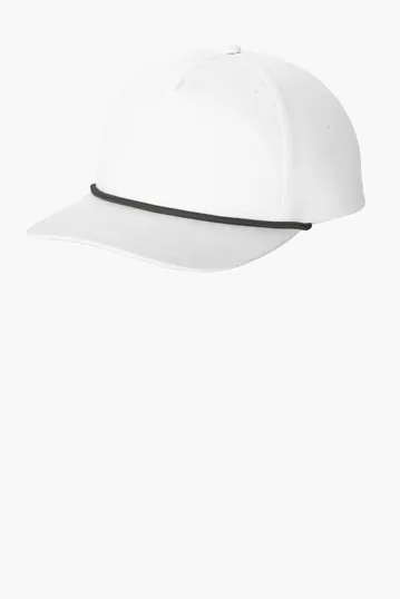Port Authority Snapback Five-Panel Rope Cap — view 6