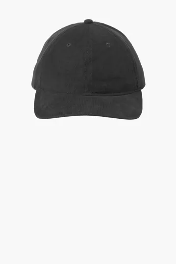 Port Authority Light Corduroy Dad Cap — view 2