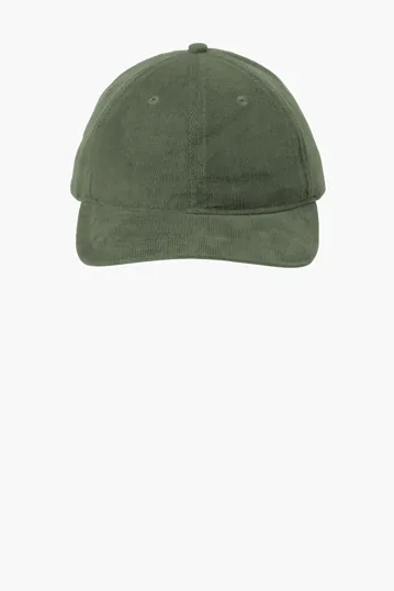 Port Authority Light Corduroy Dad Cap — view 4