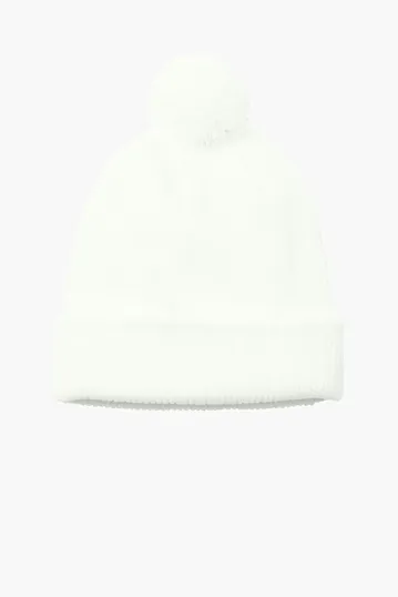 Port Authority Cozy Pom Beanie — view 3