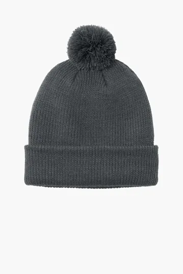 Port Authority Cozy Pom Beanie — view 5