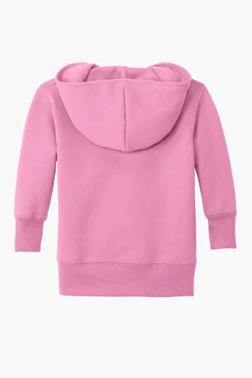 Port & Co Infant Core Fleece Full-Zip Hooded Sweatshirt — view 9