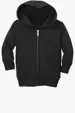Port & Co Infant Core Fleece Full-Zip Hooded Sweatshirt — view 3