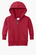 Port & Co Infant Core Fleece Full-Zip Hooded Sweatshirt — view 5