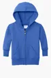 Port & Co Infant Core Fleece Full-Zip Hooded Sweatshirt — view 6