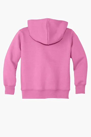 Port & Co Toddler Core Fleece Pullover Hooded Sweatshirt — view 9