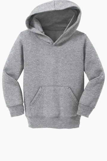 Port & Co Toddler Core Fleece Pullover Hooded Sweatshirt — view 2