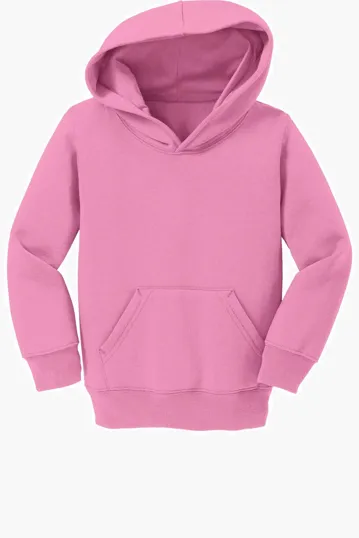 Port & Co Toddler Core Fleece Pullover Hooded Sweatshirt — view 3