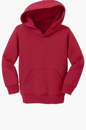 Port & Co Toddler Core Fleece Pullover Hooded Sweatshirt — view 6