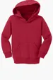Port & Co Toddler Core Fleece Pullover Hooded Sweatshirt — view 6