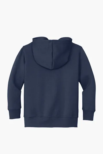 Port & Co Toddler Core Fleece Full-Zip Hooded Sweatshirt — view 10